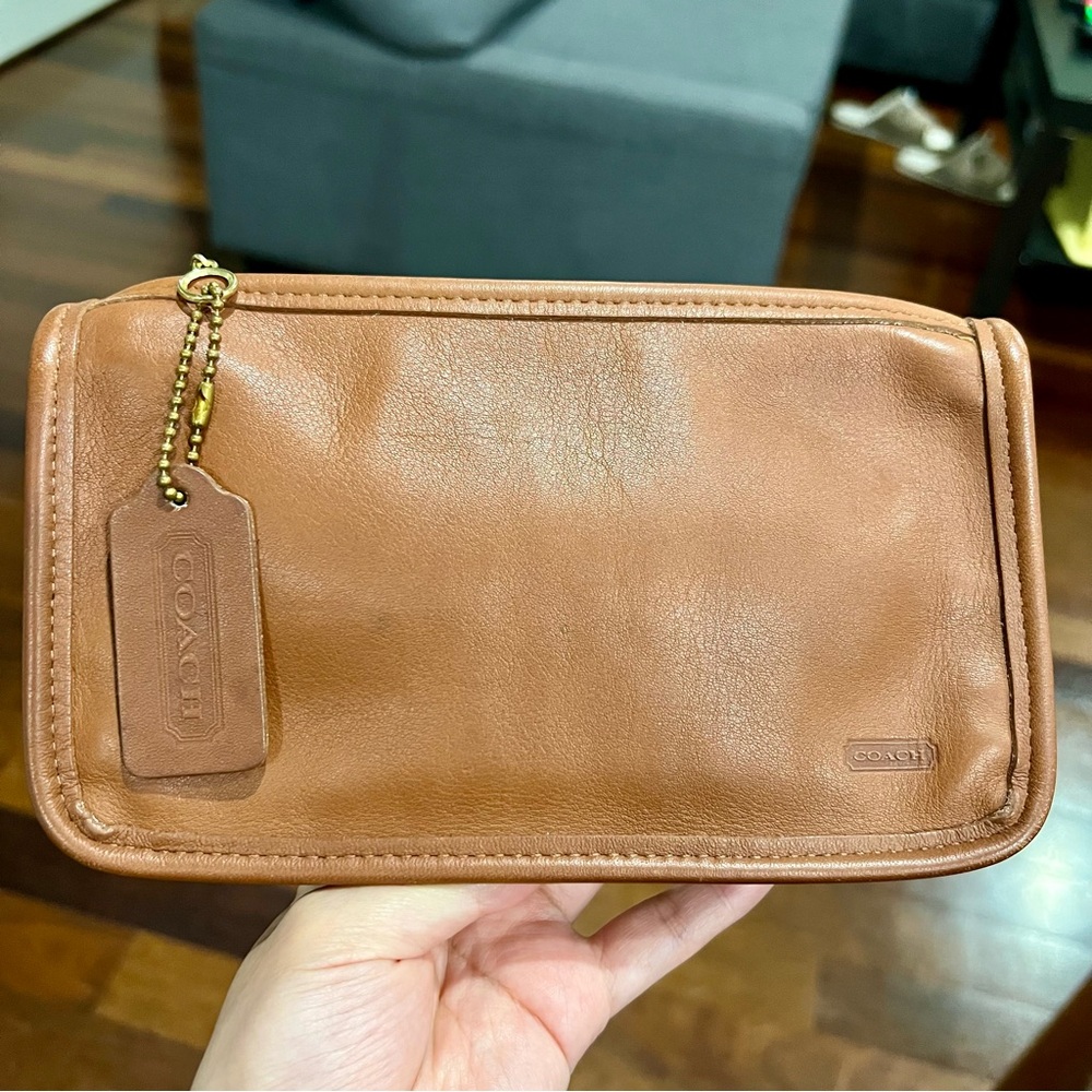 Vintage Coach Chunky Case 7165 British Tan
